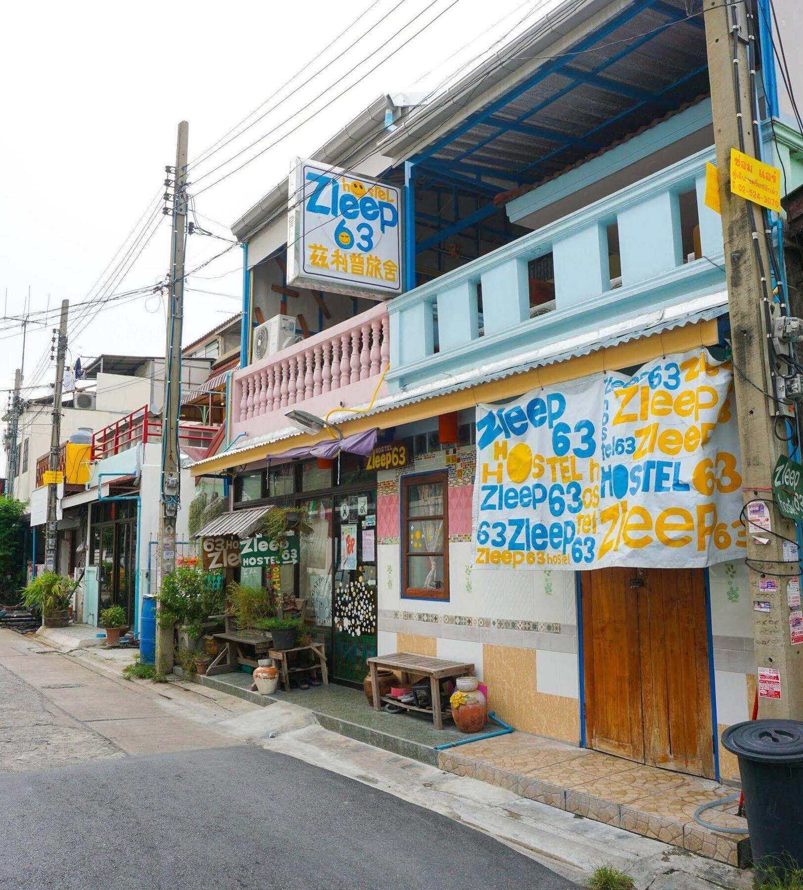 Zleep63 Hostel Bangkok Buitenkant foto